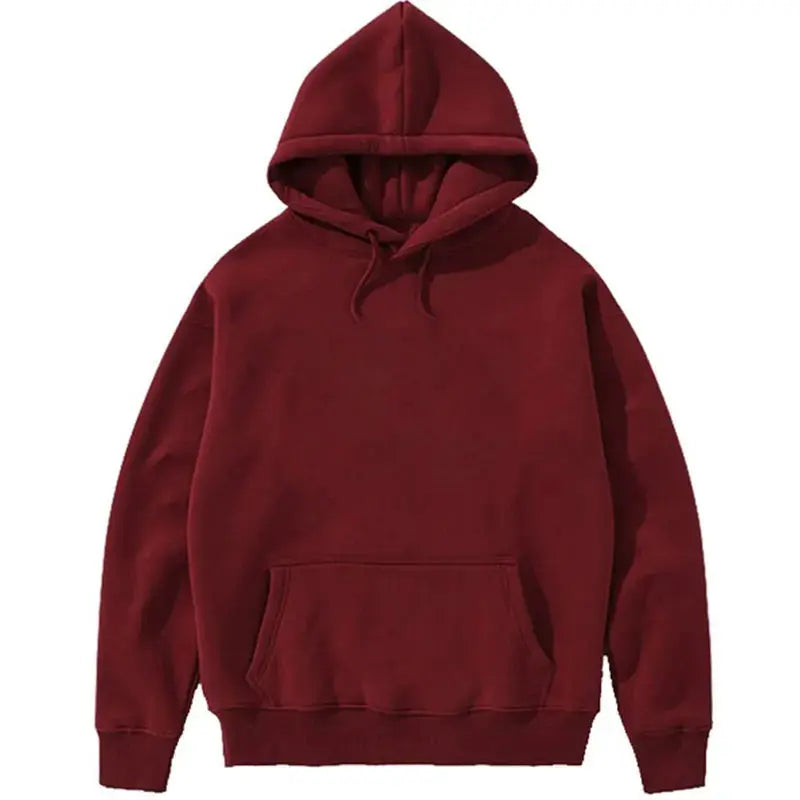 Men's Casual Solid Color Hoodies. Men's Hip Hop Hooded Sweatshirts/Pullovers in 10 Colors-Coats & Jackets-SWEET T 52
