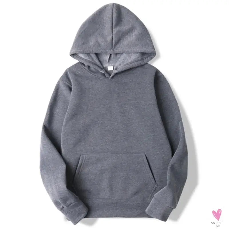 Men's Casual Solid Color Hoodies. Men's Hip Hop Hooded Sweatshirts/Pullovers in 10 Colors-Coats & Jackets-SWEET T 52