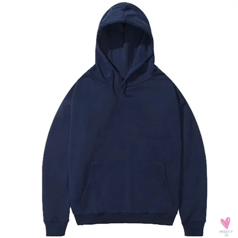 Men's Casual Solid Color Hoodies. Men's Hip Hop Hooded Sweatshirts/Pullovers in 10 Colors-Coats & Jackets-SWEET T 52