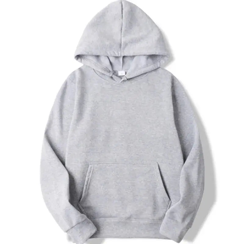 Men's Casual Solid Color Hoodies. Men's Hip Hop Hooded Sweatshirts/Pullovers in 10 Colors-Coats & Jackets-SWEET T 52