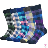 Men's Dress Socks Fashion - Black Patterned Cotton, Colorful Socks for Men and Boys. Great  Gifts-Socks-SWEET T 52