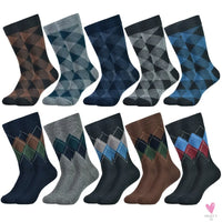 Men's Dress Socks Fashion - Black Patterned Cotton, Colorful Socks for Men and Boys. Great  Gifts-Socks-SWEET T 52