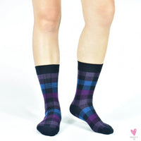 Men's Dress Socks Fashion - Black Patterned Cotton, Colorful Socks for Men and Boys. Great  Gifts-Socks-SWEET T 52