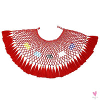 Multicolor African Resin Beads - Choker Style Necklace For Women and Girls, Ethnic Bib Collar-necklace-SWEET T 52