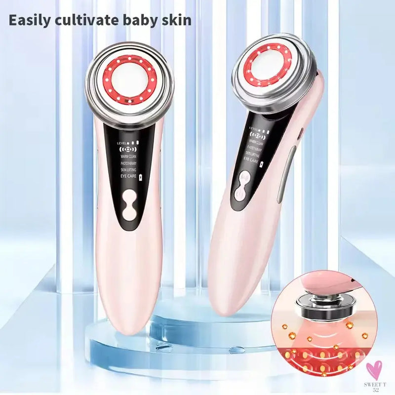 Multifunctional Facial Skin Care Beauty Massager Electric Facial Massage Clean Face Skin Rejuvenation Lifting Tighten Massager Sweet T 52