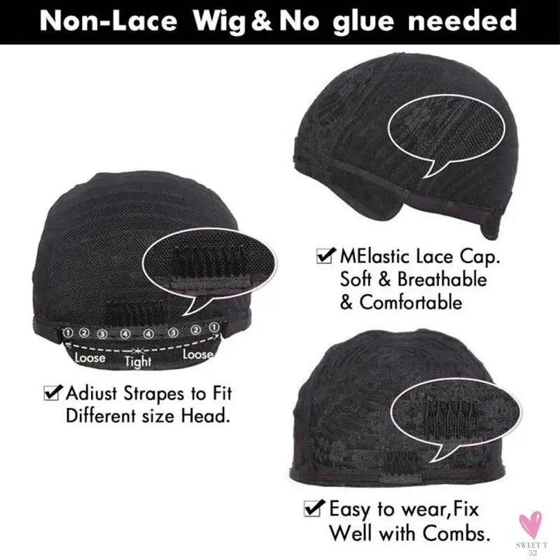 Natural Short Bob, Pixie Cut Wigs, Straight Human Hair With Bangs for Women and Girls Sweet T 52