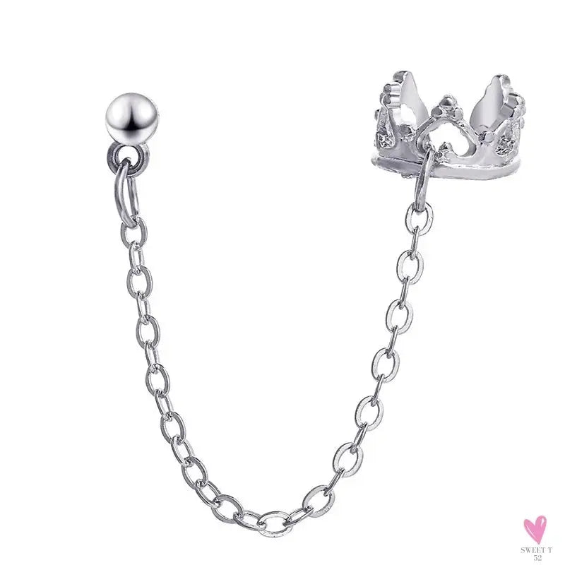 New Gold/Silver Color Leaves Clip Earrings for Women/Men - Fashion Ear Cuff. Non-Piercing Earring Sets Sweet T 52