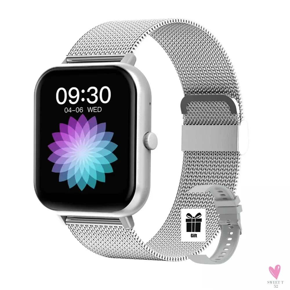 New Luxury Smartwatches Men Full Screen Bluetooth Call Valentine Gift Alarm Clock Custom Photo Health Tracking Watch Women 2025 Sweet T 52