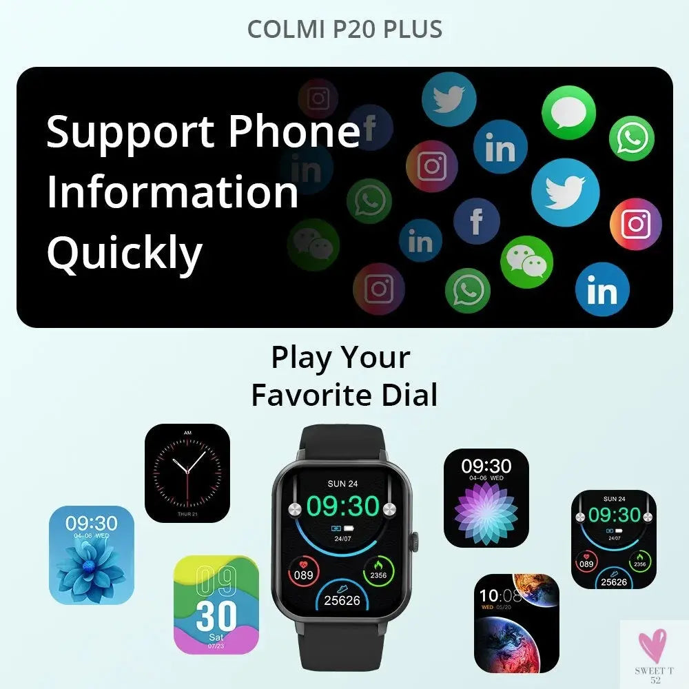 New Luxury Smartwatches Men Full Screen Bluetooth Call Valentine Gift Alarm Clock Custom Photo Health Tracking Watch Women 2025 Sweet T 52