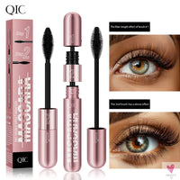 New rose gold double-effect mascara, dense and slender, two-in-one, waterproof and non-smudging curled mascara. Sweet T 52