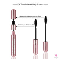 New rose gold double-effect mascara, dense and slender, two-in-one, waterproof and non-smudging curled mascara. Sweet T 52
