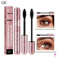 New rose gold double-effect mascara, dense and slender, two-in-one, waterproof and non-smudging curled mascara. Sweet T 52