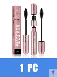 New rose gold double-effect mascara, dense and slender, two-in-one, waterproof and non-smudging curled mascara. Sweet T 52