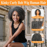 12inch Salt And Pepper Wigs Human Hair HD Grey Lace Front Wig Human Hair Pre Plucked Hairline Deep Curly Salt and Pepper Bog Wig Sweet T 52