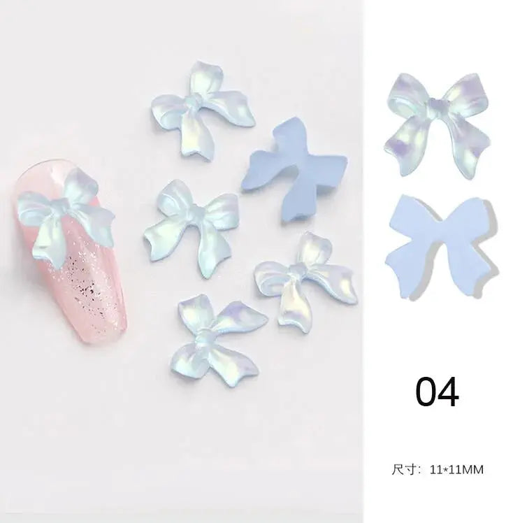 1 Bag Random Luxury Nail Art Dangle Jewelry, Mixed Style Nail Charms, Rhinestones 3D, 50 Pieces - SWEET T 52