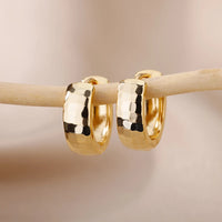Small Hoop Earrings, Stainless Steel