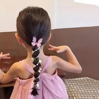 2 pcs Whimsical Butterfly Mesh Headbands for Girls - Hair Accessories for Daily Wear, Parties, Elegant Hair Tie with Intricate Designs