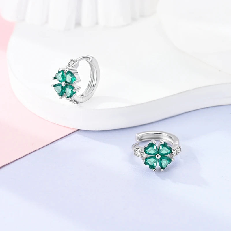 Sterling Silver Charm Earrings, 20 Styles