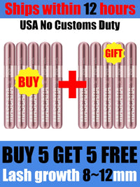 QIC new rose gold double-effect mascara, dense and slender two-in-one waterproof and non-smudging curled mascara. Sweet T 52