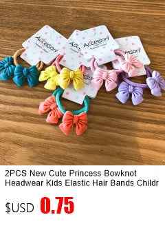 Girl's Colorful Ponytail Wig Headbands - Rubber Bands Headwear - Kids Hair Accessories/Hair Ornament