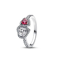 New 925 Silver, Pink, Red Bow, Heart Ring. Suitable for Women & Men. Jewelry Parties/Fashion/Weddings