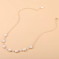 Fashionable Personality Geometric Daisy Flower Necklace & Daisy Flower Bracelet.  Banquet/Birthday/Holiday/Gift Jewelry