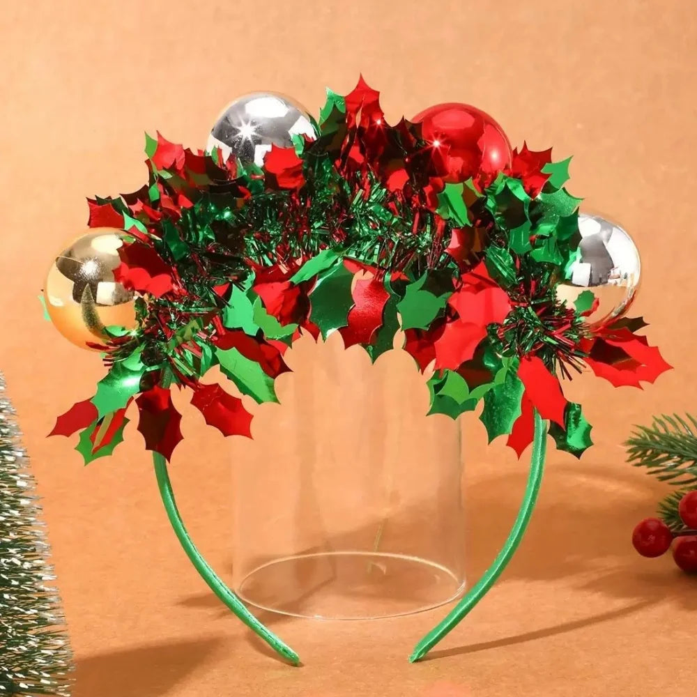 1PC Fashion Christmas Headbands for Women, Cosplay/Cartoon Hairbands, Christmas Party Headbands, Hair Accessories