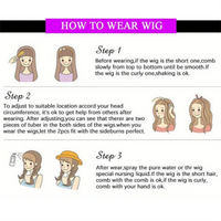 Mullet Wig - 12 Inch Short Straight Layered Highlights, 1b27, for Women. Remy Hair, 150% density, pixie cut human hair wig