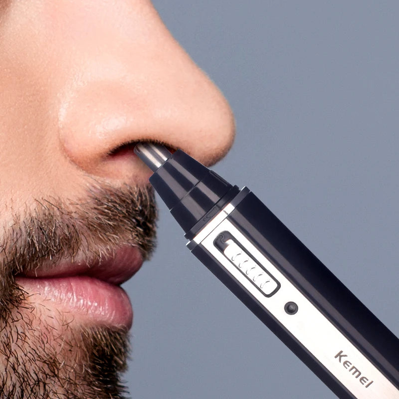 Electric Nose Hair Trimmer - Multifunctional Hair Remover. Ear/Eyebrow/Beard Shaver Razor, Unisex