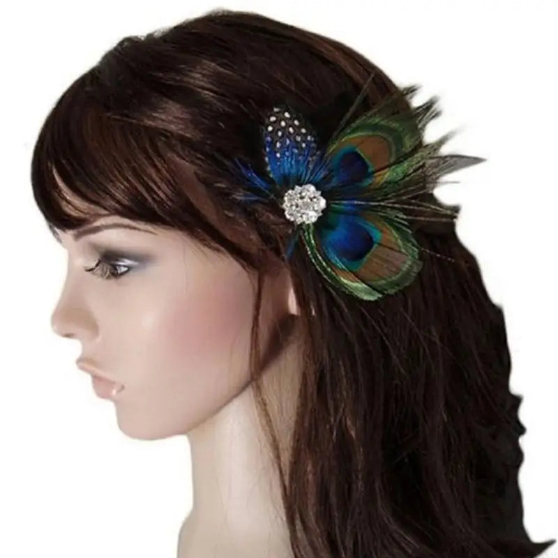 Elegant Hair Clip - Weddings/Engagement Night Headwear, Vintage Hair Styling