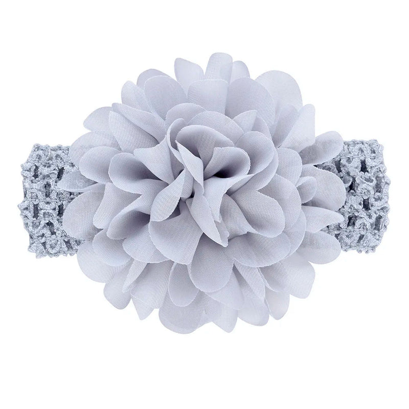 Head Band for Infants/Toddlers - Girls' Headbands, Chiffon Flower, Soft Stretchy Hair Band Accessories Sweet T 52