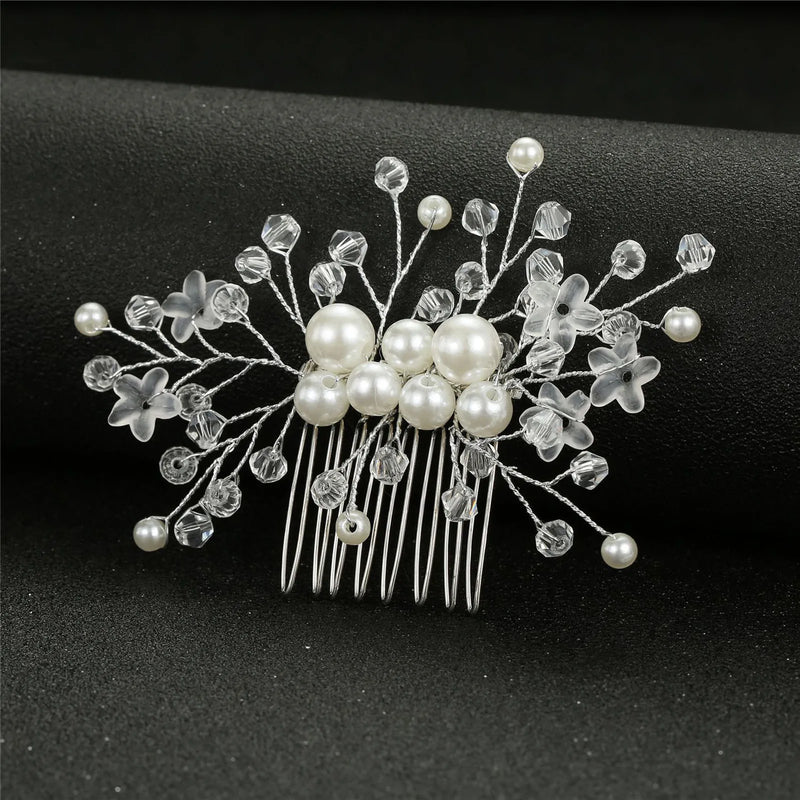 Elegant Hair Pins or Combs for Special Occasions, Weddings and Festivals for Women & Girls-hair accessories-SWEET T 52