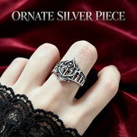 Men's Openwork Gothic Band Ring