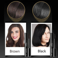 Instant Gray Root Coverage for Women and Men in Black and Brown - Easy Washout-Hair color-SWEET T 52