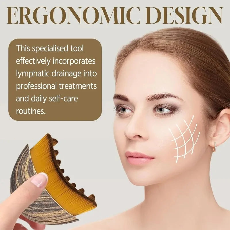 Face and Neck Contour Massage Brush