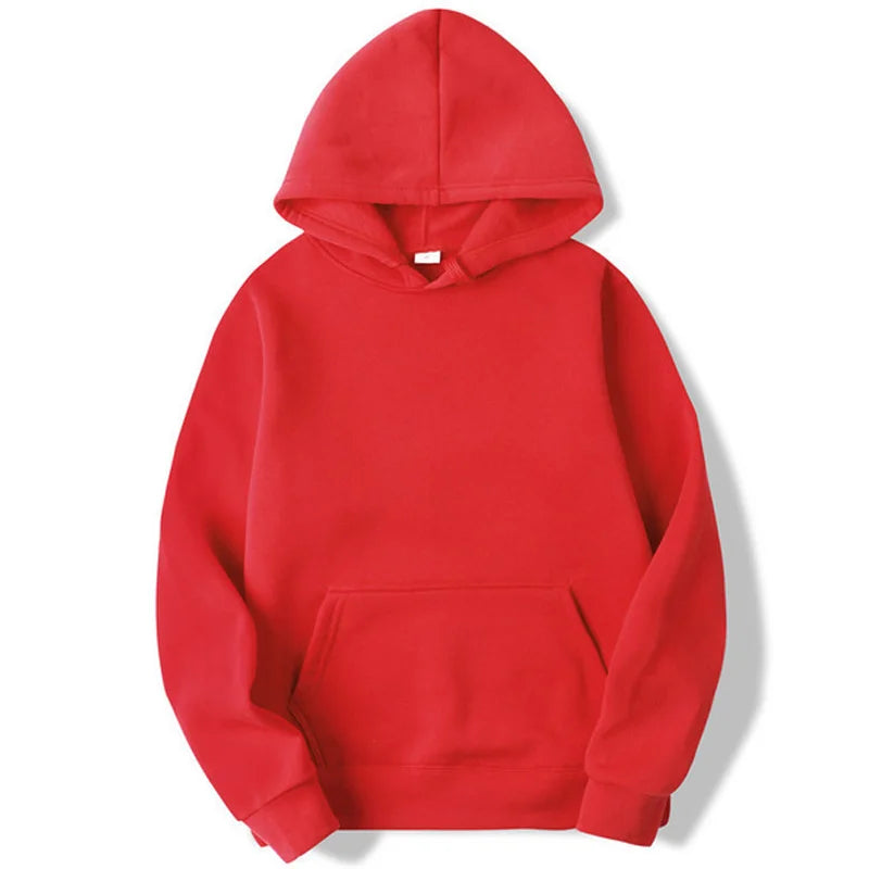 Men's Casual Solid Color Hoodies. Men's Hip Hop Hooded Sweatshirts/Pullovers in 10 Colors
