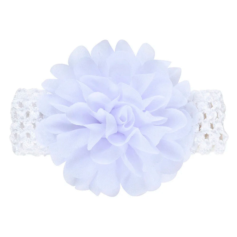 Head Band for Infants/Toddlers - Girls' Headbands, Chiffon Flower, Soft Stretchy Hair Band Accessories Sweet T 52