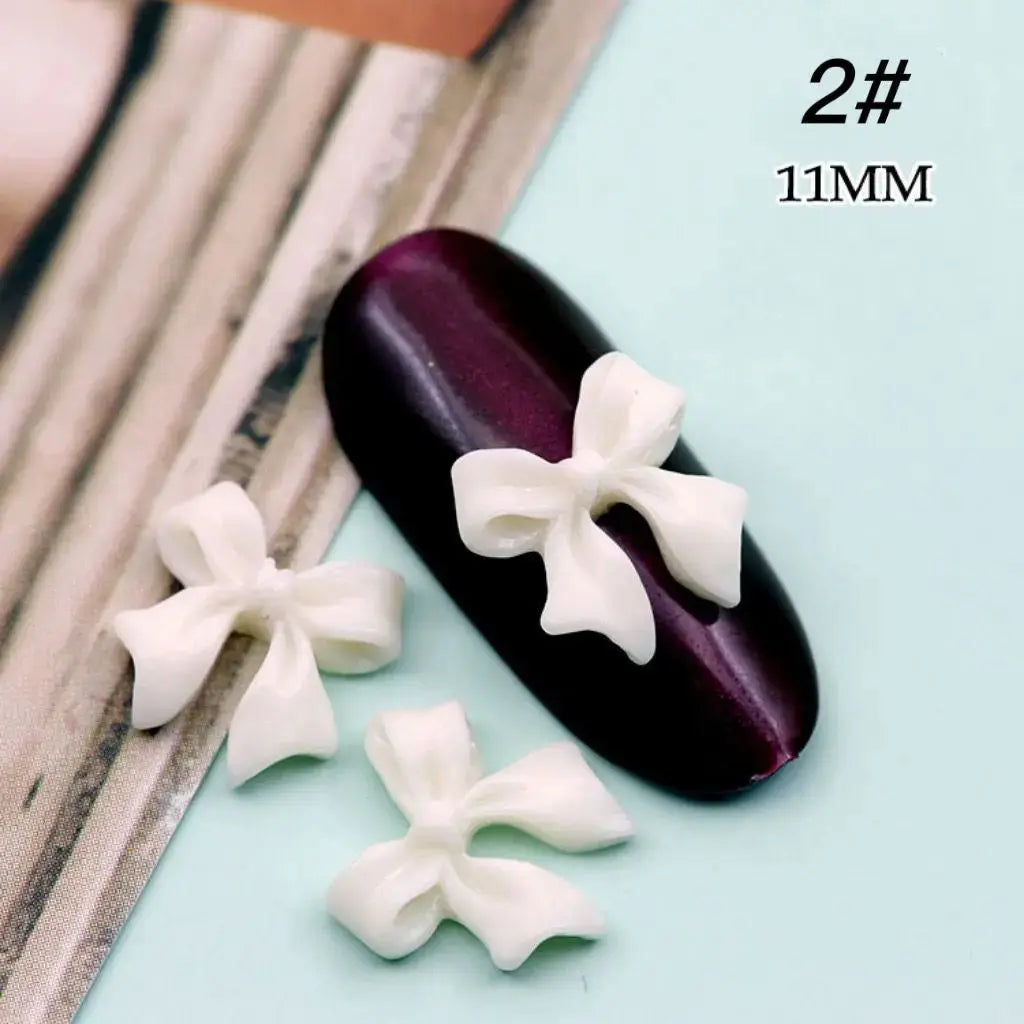 1 Bag Random Luxury Nail Art Dangle Jewelry, Mixed Style Nail Charms, Rhinestones 3D, 50 Pieces - SWEET T 52