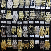 Floating Earrings - Valentine's Day/Love Pendant Earrings. Elegant Long Women's Floating Hook Earrings, Elongated Metal Pendant