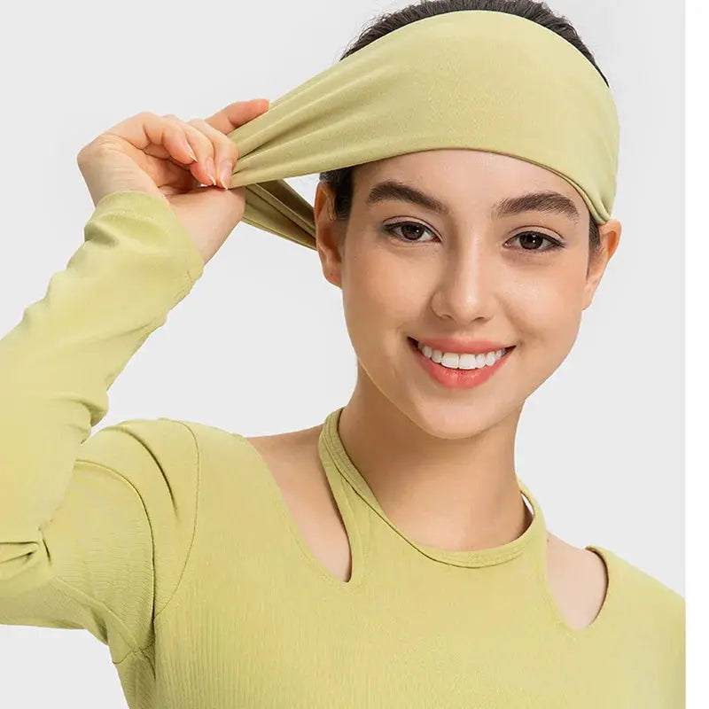 Yoga/Sports High Elastic Breathable Fitness Headbands for Women & Girls, Moisture & Perspiration Absorption-hair accessories-SWEET T 52