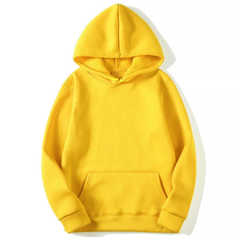 Men's Casual Solid Color Hoodies. Men's Hip Hop Hooded Sweatshirts/Pullovers in 10 Colors