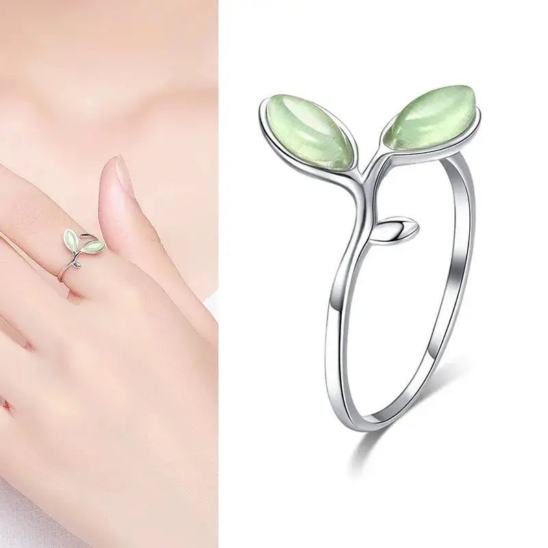 925 Sterling Silver Open Adjustable Rings for Women & Girls. Wedding, Engagement, Anniversary or Gift Rings-ring-SWEET T 52