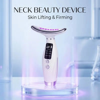 LED Face and Neck Massager, 7 Modes