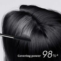 Instant Gray Root Coverage for Women and Men in Black and Brown - Easy Washout-Hair color-SWEET T 52
