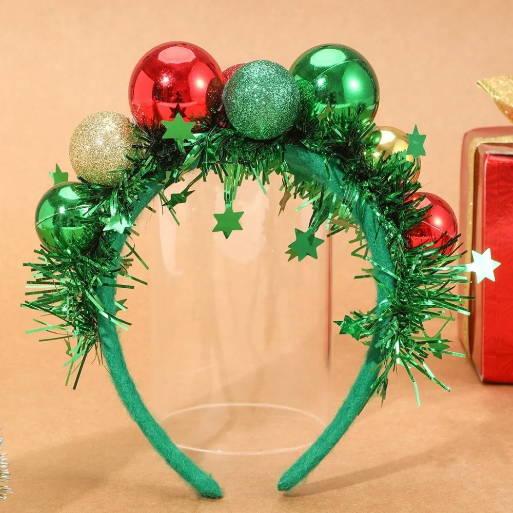 1PC Fashion Christmas Headbands for Women, Cosplay/Cartoon Hairbands, Christmas Party Headbands, Hair Accessories