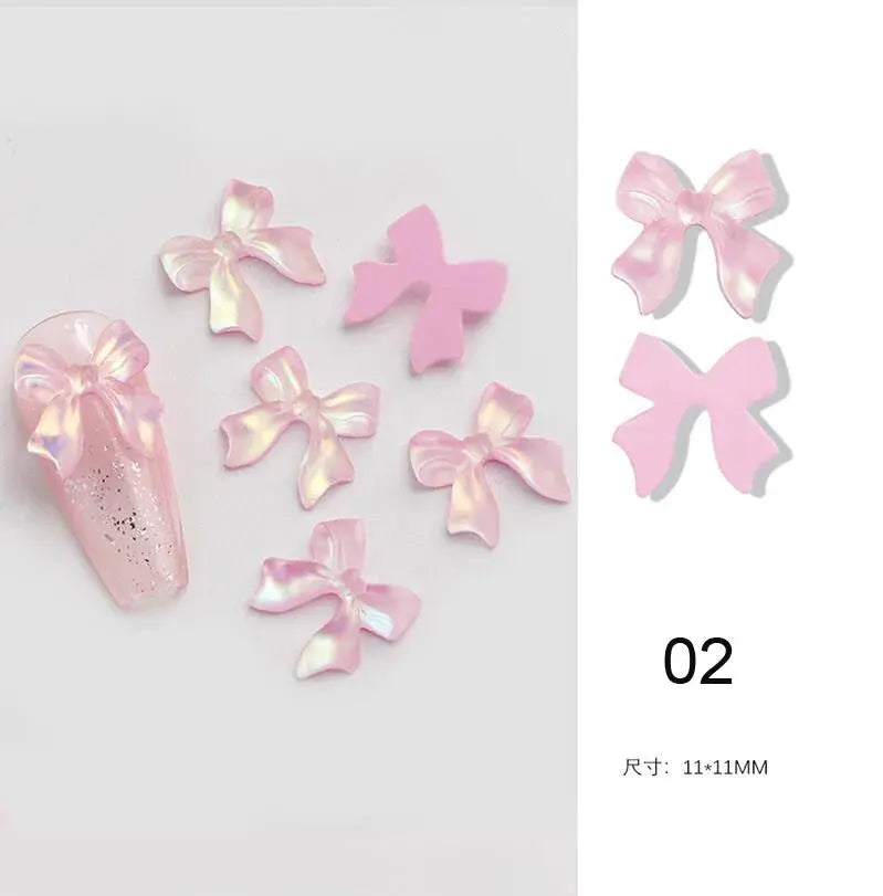 1 Bag Random Luxury Nail Art Dangle Jewelry, Mixed Style Nail Charms, Rhinestones 3D, 50 Pieces - SWEET T 52