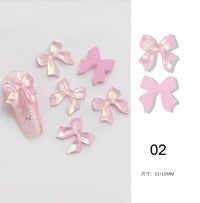 1 Bag Random Luxury Nail Art Dangle Jewelry, Mixed Style Nail Charms, Rhinestones 3D, 50 Pieces - SWEET T 52