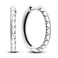 925 Sterling Silver Sparkling Heart/Star/Moon Feather Fashion. Colorful Earrings, Hoop Jewelry for Women & Girls-earrings-SWEET T 52