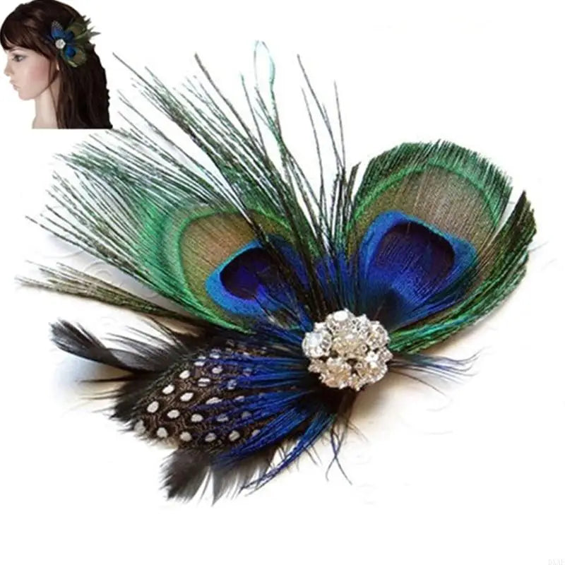 Elegant Hair Clip - Weddings/Engagement Night Headwear, Vintage Hair Styling