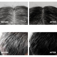 Instant Gray Root Coverage for Women and Men in Black and Brown - Easy Washout-Hair color-SWEET T 52